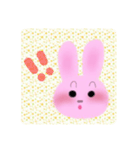 にこにこ〜うさぎ（個別スタンプ：10）