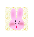 にこにこ〜うさぎ（個別スタンプ：11）