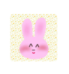 にこにこ〜うさぎ（個別スタンプ：23）