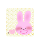 にこにこ〜うさぎ（個別スタンプ：24）