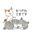 うちの3ねこたち（気持ちを伝える3ねこ）（個別スタンプ：4）