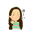 ボーダー国のあさみちゃん（個別スタンプ：4）