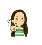 ボーダー国のあさみちゃん（個別スタンプ：6）