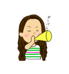 ボーダー国のあさみちゃん（個別スタンプ：14）