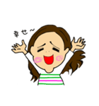 ボーダー国のあさみちゃん（個別スタンプ：16）