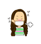 ボーダー国のあさみちゃん（個別スタンプ：18）