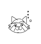 感受性豊か？雑アライグマスタンプ（個別スタンプ：3）