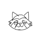 感受性豊か？雑アライグマスタンプ（個別スタンプ：6）