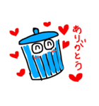 ポリバケツのポリちゃん（個別スタンプ：7）