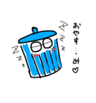 ポリバケツのポリちゃん（個別スタンプ：8）