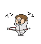 只今ダイエット女子（個別スタンプ：8）
