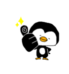 白黒ぺんぎんスタンプ（個別スタンプ：2）