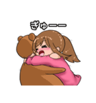 ポニテ女子のスタンプ（個別スタンプ：16）