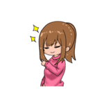 ポニテ女子のスタンプ（個別スタンプ：29）