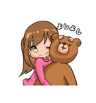 ポニテ女子のスタンプ（個別スタンプ：36）