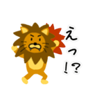 変なライオン2（個別スタンプ：16）