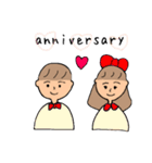 女子ちゃんスタンプ（個別スタンプ：11）
