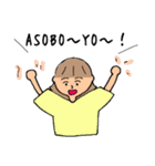 女子ちゃんスタンプ（個別スタンプ：16）
