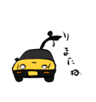 平成時代のミニスーパーカー（個別スタンプ：7）