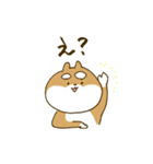 てきとうなしばいぬ（個別スタンプ：33）