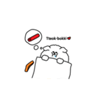 太っている子犬（個別スタンプ：6）