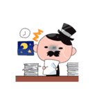 ステッキおじさんスタンプその2（個別スタンプ：4）