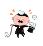 ステッキおじさんスタンプその2（個別スタンプ：8）