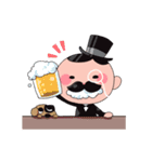 ステッキおじさんスタンプその2（個別スタンプ：22）