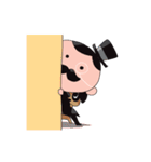 ステッキおじさんスタンプその2（個別スタンプ：35）