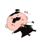 ステッキおじさんスタンプその2（個別スタンプ：37）