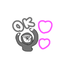 めろめろすたんぷ2   〜ごりら〜（個別スタンプ：1）