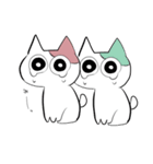ねことうさぎさん（個別スタンプ：4）