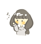 可愛い女の子①（個別スタンプ：5）