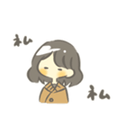 可愛い女の子①（個別スタンプ：6）