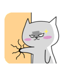 Life of the Cute Cat, Myaong！(Japanese)（個別スタンプ：6）