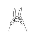 ウサコとゲロピ達（個別スタンプ：10）