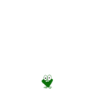 ウサコとゲロピ達（個別スタンプ：37）
