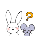 ねずみどんとうさぎどん2（個別スタンプ：2）