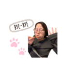 歯磨き中（個別スタンプ：13）