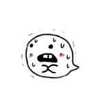 ゆるーいおばけのスタンプ（個別スタンプ：16）