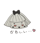 女の子のスタンプ(ゆる)（個別スタンプ：8）