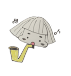 女の子のスタンプ(ゆる)（個別スタンプ：18）