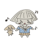 女の子のスタンプ(ゆる)（個別スタンプ：39）
