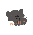白目な動物（個別スタンプ：3）