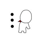ホワイトグミ男1（個別スタンプ：23）