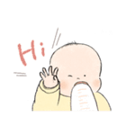 ケツアゴの赤ちゃん（個別スタンプ：1）