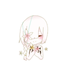 フラワーガール*（個別スタンプ：1）