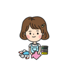 新米主婦の一日（個別スタンプ：1）