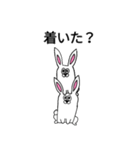 二頭身ウサギ（個別スタンプ：17）