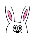二頭身ウサギ（個別スタンプ：21）